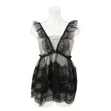 総レース バッククロス ティアードワンピース | OSYAREVO | 詳細画像20