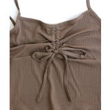 ドロストキャミソール ルームウェア | OSYAREVO | 詳細画像10