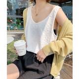 ワッシャー加工 タンクトップ レディース | OSYAREVO | 詳細画像9