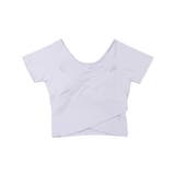 ヨガウェア トップス カップ付き カシュクール 半袖 | OSYAREVO | 詳細画像24 