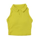 ノースリーブ ポロシャツ トップス カップ付き リブ | OSYAREVO | 詳細画像27 