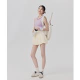 ノースリーブ ポロシャツ トップス カップ付き リブ | OSYAREVO | 詳細画像11 