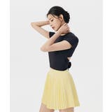 ヨガウェア トップス カップ付き バックリボン 半袖 | OSYAREVO | 詳細画像2 