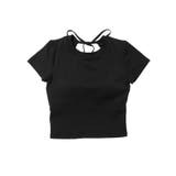 ヨガウェア トップス カップ付き バックオープン 半袖 | OSYAREVO | 詳細画像17 