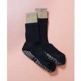 ヨガ ソックス 靴下 ピラティス レイヤード風	 | OSYAREVO | 詳細画像32 