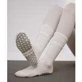 ヨガ ソックス 靴下 ピラティス レイヤード風	 | OSYAREVO | 詳細画像2 