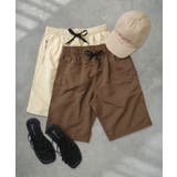 ブラウン | ハーフパンツ 水着 体型カバー レディース | OSYAREVO