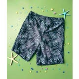 ブラックリーフ | キッズ 水着 ハーフパンツ	 | OSYAREVO