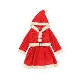 キッズ コスプレ クリスマスサンタ フードワンピース | OSYAREVO | 詳細画像9