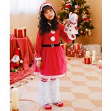 キッズ コスプレ クリスマスサンタ チュールワンピース | OSYAREVO | 詳細画像7