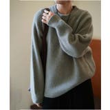 クルーネック ニット トップス | OSYAREVO | 詳細画像9 