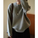 クルーネック ニット トップス | OSYAREVO | 詳細画像10 