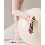 ヨガ ソックス 靴下 5本指 ピラティス レッグウォーマー 付き	 | OSYAREVO | 詳細画像2 