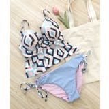 Aパステルブルー | バラエティ キャミスイムウェア  水着 | OSYAREVO