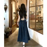 バックシャン デニム ロングワンピース | OSYAREVO | 詳細画像7
