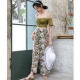 パンツ付き バックレースアップ オフショル ビキニ 水着 セットアップ | OSYAREVO | 詳細画像8