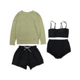 ヘンリーネック ラッシュガード付き ビキニ | OSYAREVO | 詳細画像33