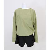 ヘンリーネック ラッシュガード付き ビキニ | OSYAREVO | 詳細画像34