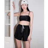 ヘンリーネック ラッシュガード付き ビキニ | OSYAREVO | 詳細画像28