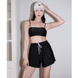 ヘンリーネック ラッシュガード付き ビキニ | OSYAREVO | 詳細画像29