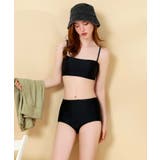 ヘンリーネック ラッシュガード付き ビキニ | OSYAREVO | 詳細画像13