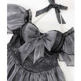 ラメ混 フリル リボン ワンピース 水着 | OSYAREVO | 詳細画像18 