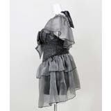 ラメ混 フリル リボン ワンピース 水着 | OSYAREVO | 詳細画像10 