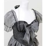 ラメ混 フリル リボン ワンピース 水着 | OSYAREVO | 詳細画像12 