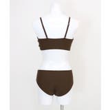 フリル ロンパース付き セットアップ ビキニ 水着 レディース | OSYAREVO | 詳細画像42 