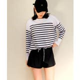 ホワイト×ブラック | ラッシュガード 付き キャミソール | OSYAREVO