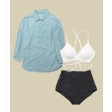 オーバーシャツ付き ビキニ 水着 レディース | OSYAREVO | 詳細画像28