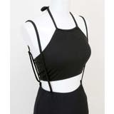 ロングスカート付き ハイネック リブ ビキニ 水着 セットアップ レディース | OSYAREVO | 詳細画像76 