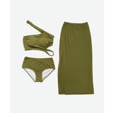 クロスストラップ アシンメトリー 水着 レディース | OSYAREVO | 詳細画像35