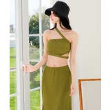 クロスストラップ アシンメトリー 水着 レディース | OSYAREVO | 詳細画像22