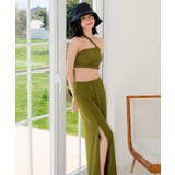 クロスストラップ アシンメトリー 水着 レディース | OSYAREVO | 詳細画像23