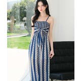 カバーアップ リゾート柄 オールインワン 水着 レディース | OSYAREVO | 詳細画像12