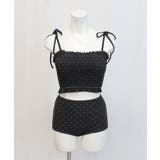 水着 レディース シャーリング ビキニ セットアップ 2点セット セパレート | OSYAREVO | 詳細画像27 