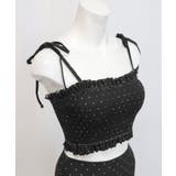 水着 レディース シャーリング ビキニ セットアップ 2点セット セパレート | OSYAREVO | 詳細画像30 