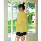 カバーアップ ギャザー ブラウス セットアップ 体型カバー レディース | OSYAREVO | 詳細画像53 