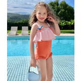 キッズ ギャザーフリル ワンピース 水着 | OSYAREVO | 詳細画像8 