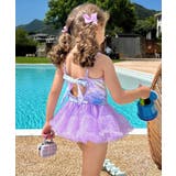 キッズ マーメイド チュール ワンピース 水着 | OSYAREVO | 詳細画像4 