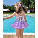 キッズ マーメイド チュール ワンピース 水着 | OSYAREVO | 詳細画像9 