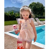 キッズ アニマル チュール ワンピース 水着 | OSYAREVO | 詳細画像3 