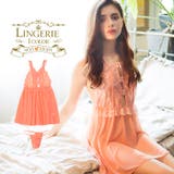 リボン×レース バックオープン ランジェリー | OSYAREVO | 詳細画像1 