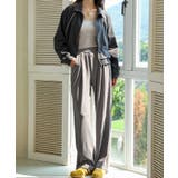 タック入り スウェット パンツ | OSYAREVO | 詳細画像10