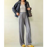 グレー | タック入り スウェット パンツ | OSYAREVO