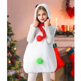 キッズ 雪だるま コスプレ クリスマス | OSYAREVO | 詳細画像4