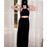 ロングスカート付き ハイネック リブ ビキニ 水着 セットアップ レディース | OSYAREVO | 詳細画像6 