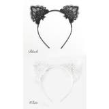 クリスマス レースネコ耳カチューシャ バレンタイン衣装 | OSYAREVO | 詳細画像3 