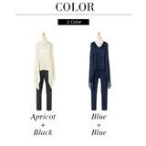 レース×シフォン セットアップ | OSYAREVO | 詳細画像3